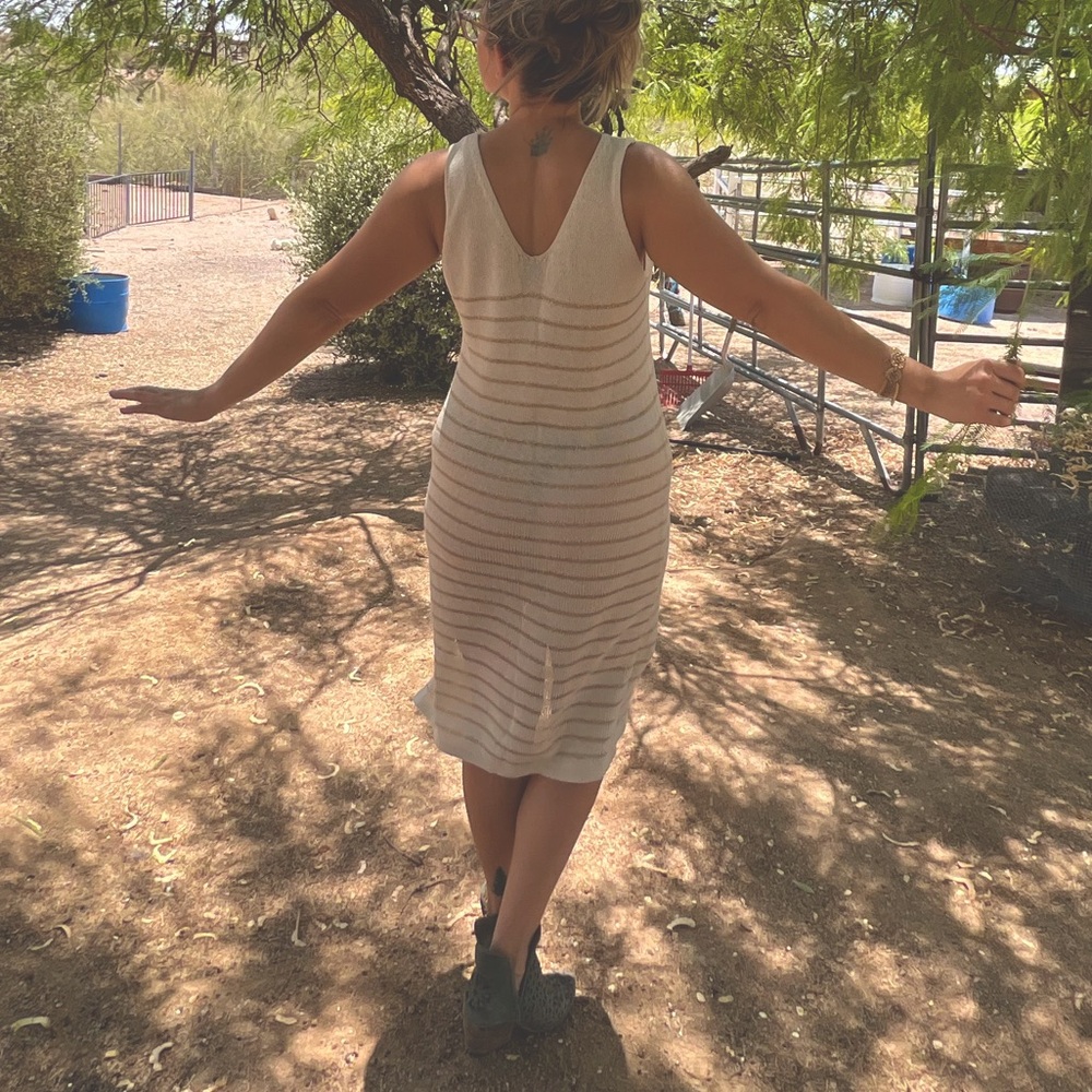 🇮🇹 Floris Italian Knitted Midi Dress - Picture 4 of 11